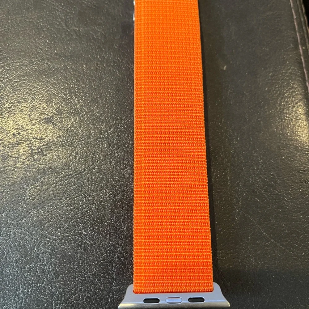 Orange Watch Band